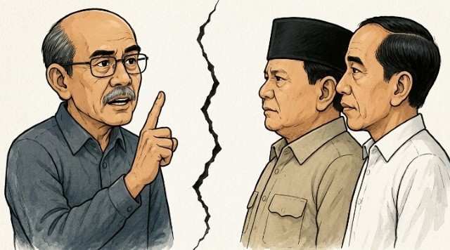 TERBUKTI! Ramalan Faisal Basri Soal Keretakan Prabowo-Jokowi Kini Perlahan Menuju Kenyataan