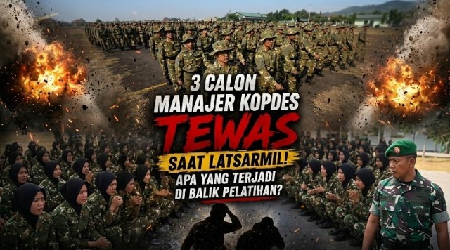 Terkuak! Ini Penyebab 3 Calon Manajer Kopdes Merah Putih Meninggal Dunia Saat Latsarmil