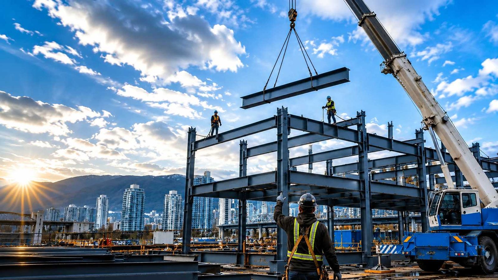 Tren Steel Structure Erection Modern Jadi Kunci Percepatan Proyek Infrastruktur Nasional