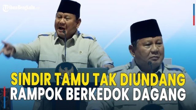 Ada Pesan Terselubung Mengulik Sosok 'Tamu Tak Diundang' Prabowo!