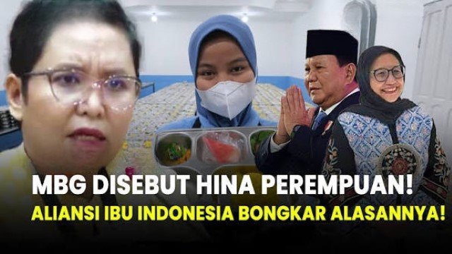 Aliansi Ibu Indonesia Bongkar Borok MBG Proyek Gagal Yang Hina Akal Sehat dan Kaum Perempuan!