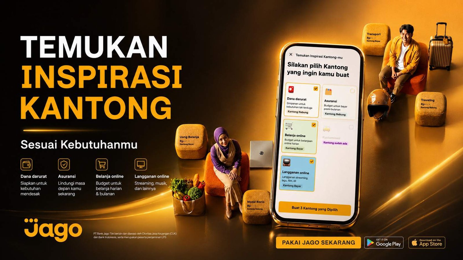 Bank Jago Luncurkan Inspirasi Kantong Fitur untuk Kelola Uang Lebih Personal