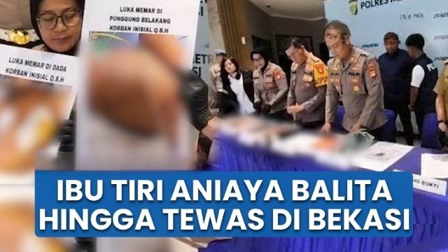 Bengis! Bocah 4 Tahun di Bekasi Tewas di Tangan Ibu Tiri, Disiksa Pakai Gayung dan Sikat Gigi