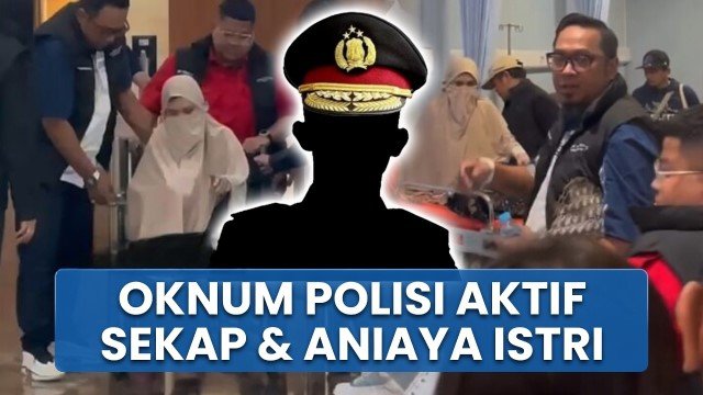 Biadab! Oknum Polisi Aktif di Tegal Siksa Istri Secara Sadis: Dipaksa Racik Sabu hingga Dibakar