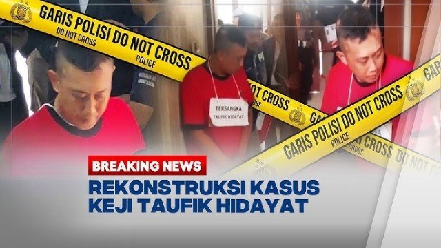 Bikin Shock! Fakta Mengerikan Terkuak Saat Rekonstruksi Kasus Taufik Hidayat
