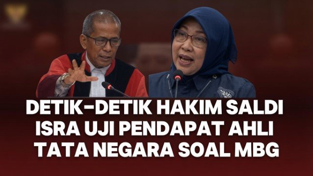 Dibuat Mati Kutu! Momen Hakim MK ‘Habisi’ Ahli Pro-MBG di Ruang Sidang