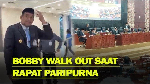 Drama Kursi Panas! Interupsi Sengit Berujung Baper, Bobby Nasution Malah Pilih Kabur dari Ruang Paripurna DPRD Sumut