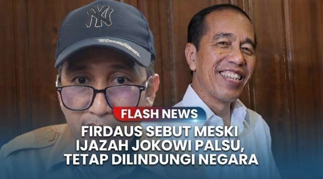 Firdaus Oiwobo Termul Pasang Badan: Pak Jokowi Dilindungi Konstitusi, Kasus Ijazah Palsu Tak Bisa Diproses!