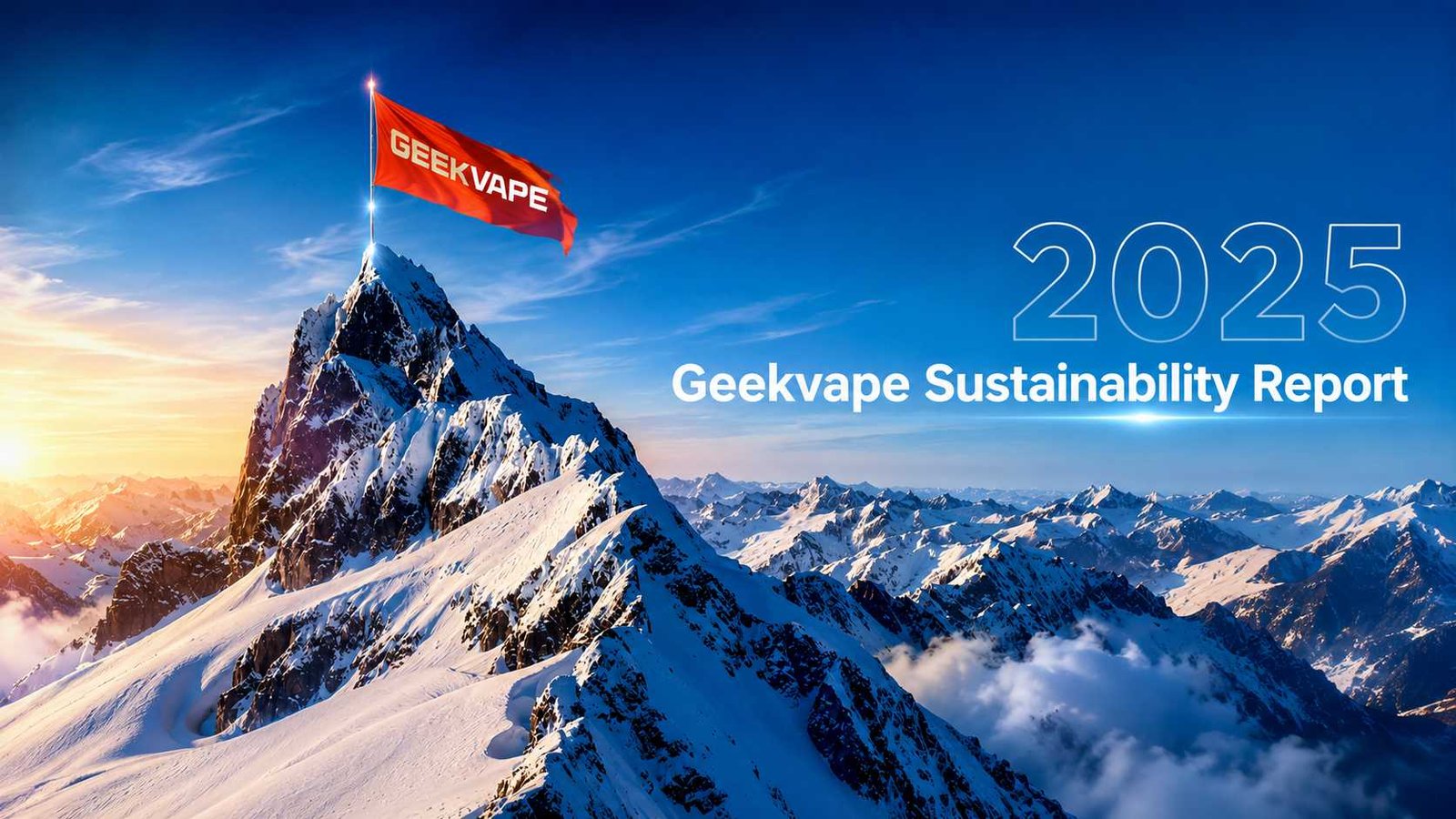 GEEKVAPE Merilis Laporan Keberlanjutan 2025, Menandai Satu Dekade Penciptaan Nilai Jangka Panjang