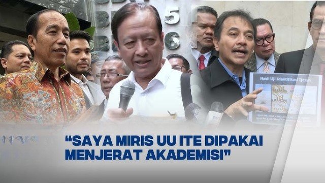Guru Besar Unair: Mau Lapor UU ITE? Tunjukkan Dulu Ijazah Aslinya, Jangan Cuma Modal Bacot!