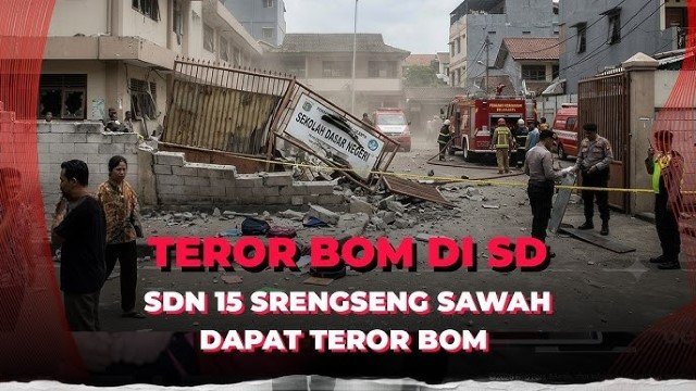 Geger Teror Bom SDN Srengseng Jaksel! Motif Aslinya Akhirnya Terbongkar, Benar-Benar di Luar Nalar
