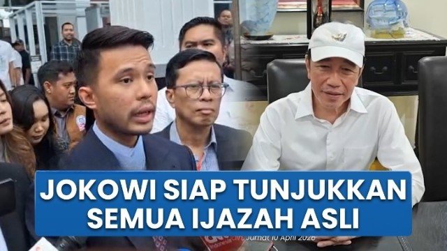 Jokowi Sudah Tak Sabar, Siap Pamerkan Semua Ijazah Aslinya di Depan Dokter Tifa!