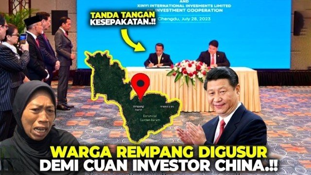 KACAU! Investasi Rp174 Triliun Rempang Eco-City Era Jokowi Diduga Bohong, Xinyi Glass Akui Tak Pernah Ada Kontrak
