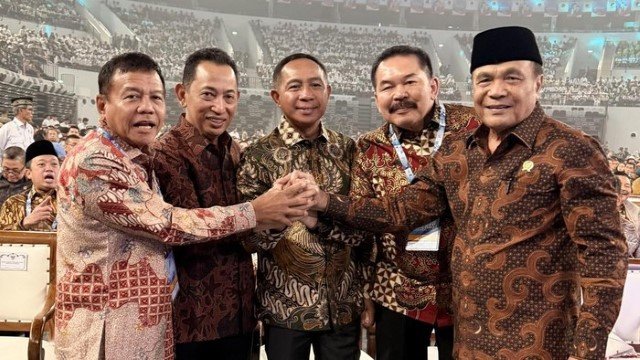 Kejagung vs Polri Diisukan Retak, Momen 'Mesra' ST Burhanuddin dan Listyo Sigit Jadi Sorotan