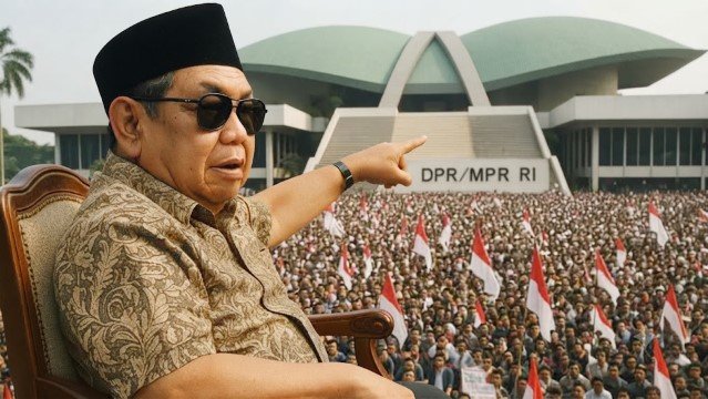 Kisah Kelam Sejarah Politik! Presiden RI Umumkan ‘Pembekuan’ MPR dan DPR Secara Mendadak Tengah Malam