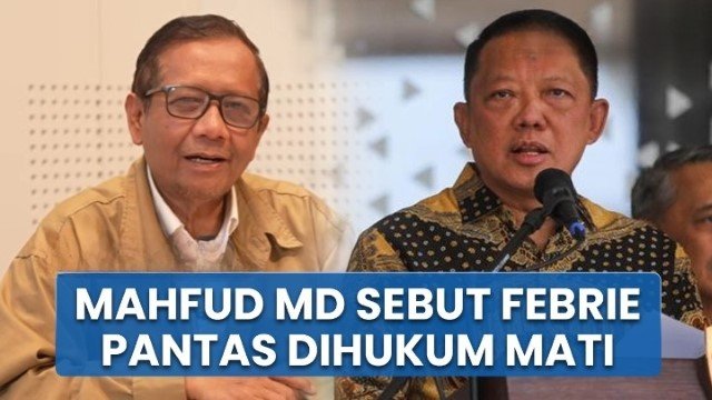 Mahfud MD Murka! Tuntut Febrie Adriansyah Dihukum Mati Jahatnya Luar Biasa