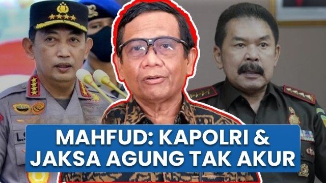 Mahfud MD: Pelukan Kapolri-Jaksa Agung Cuma Sandiwara di Balik ‘Barter Kasus’ yang Mengguncang Hukum!
