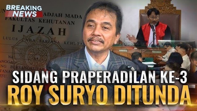 Mangkir Lagi! Pihak Jokowi Tak Hadir, Sidang Roy Suryo Diundur Bikin Publik Meradang