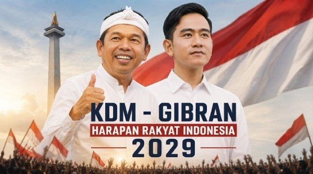 Manuver Senyap Relawan Jokowi Terkuak Dorong Duet KDM-Gibran di Pilpres 2029!
