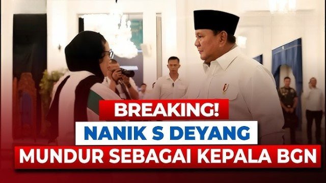 'Memang Seharusnya Mundur', Kubu Sony Sonjaya Tegaskan Nanik S Deyang Terlibat Skandal MBG!