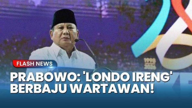 Sinyal Buruk Bagi Demokrasi? Retorika Londo Ireng Prabowo Dinilai Ancam Serius Kebebasan Pers dan Ruang Kritik!