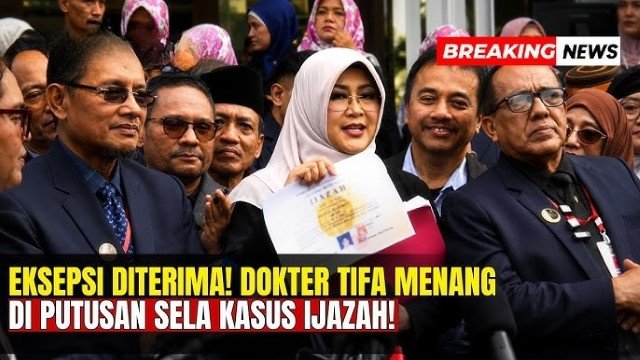 Pengadilan Ambil Keputusan Mengejutkan! Kasus Ijazah Jokowi Resmi Dihentikan, Dokter Tifa Sukses Raih Kemenangan Telak