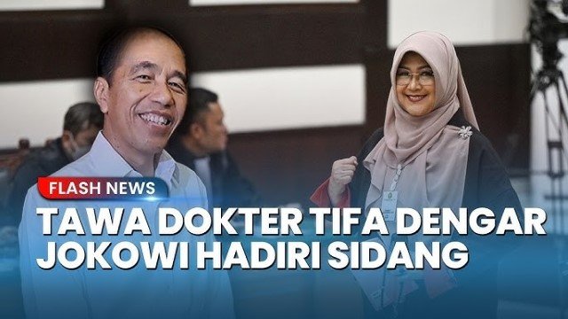 Pihak Dokter Tifa Mengamuk, Tolak Keras Jokowi Hadir Sidang Via Zoom Alasan Keliling RI Nggak Berlaku!