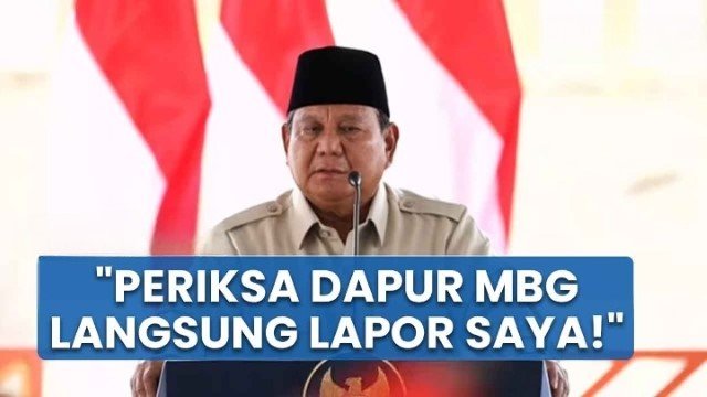 Prabowo Nyatakan Perang Terhadap Maling di Program MBG: Warga, Rekam dan Laporkan Lewat TikTok!