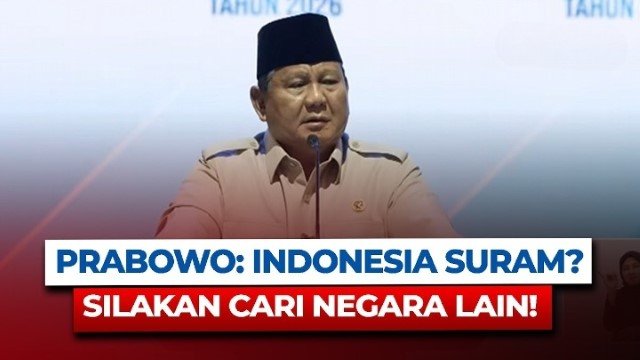 Prabowo Tantang Rakyat Cari Negara Lain, Netizen Membalas Anda Itu Pemimpin atau Musuh Rakyat