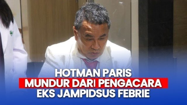 Putuskan Lepas Kasus Febrie Adriansyah, Hotman Paris: Takut Lumpuh Total, Pengobatan Alternatif Gagal!