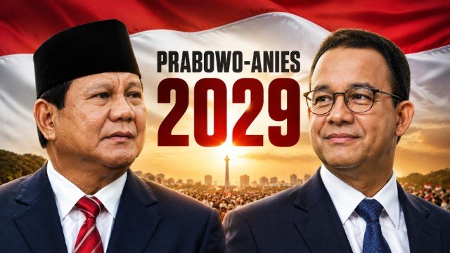 Rekonsiliasi Akbar Paling Gila! Prabowo Berpotensi Gandeng Anies di Pilpres 2029 hingga Bikin Koalisi Lama Kena Mental