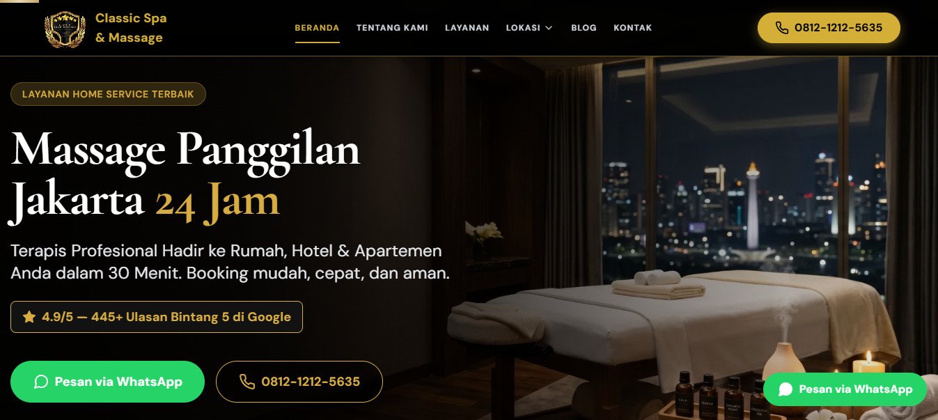 classicmassagespa24jam.com