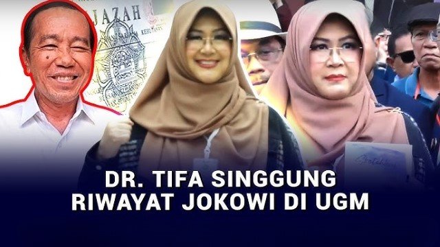 Skandal Ijazah Terbongkar Dokter Tifa Ungkap Kejanggalan Riwayat Jokowi Baru Ngaku Lulus UGM Setelah 12 Tahun Menjabat!