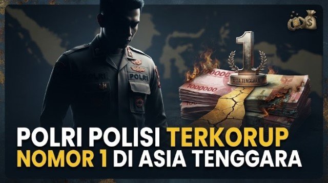 Skandal Memalukan! POLRI Tempati Posisi Puncak Polisi Paling Korup di Asia Tenggara
