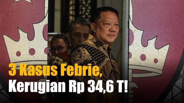 Skandal Terbesar! 3 Kasus Korupsi Febrie Adriansyah Bikin Negara Rugi Rp34,6 Triliun, Begini Rinciannya