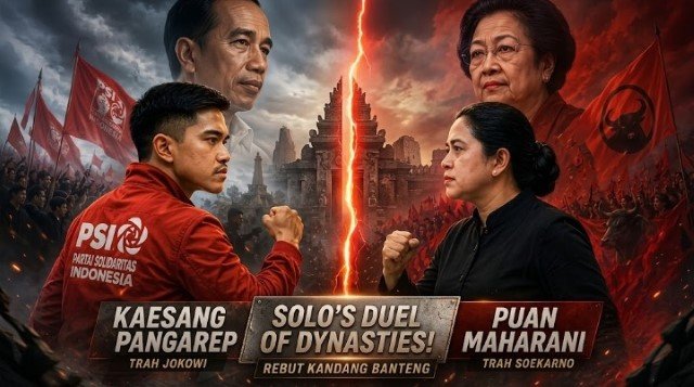 Solo Raya Bakal Jadi Medan Perang Darah Langkah Politik Kaesang Gempur Kandang Banteng Picu Gempa Politik Nasional!