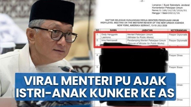 Sorotan Tajam Publik: Istri dan Anak Menteri PU ‘Nebeng’ Kunker ke New York Tepat Saat Final Piala Dunia