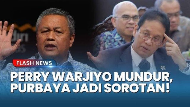 Sumber Reuters Ungkap Perselisihan Perry Warjiyo dan Purbaya Sebelum Sang Gubernur Sentral Mundur