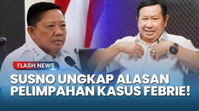 Susno Duadji: Pelimpahan Kasus Febrie Adriansyah Hanya Skenario Redam ‘Perang Bintang’, Ada Perintah Pimpinan!