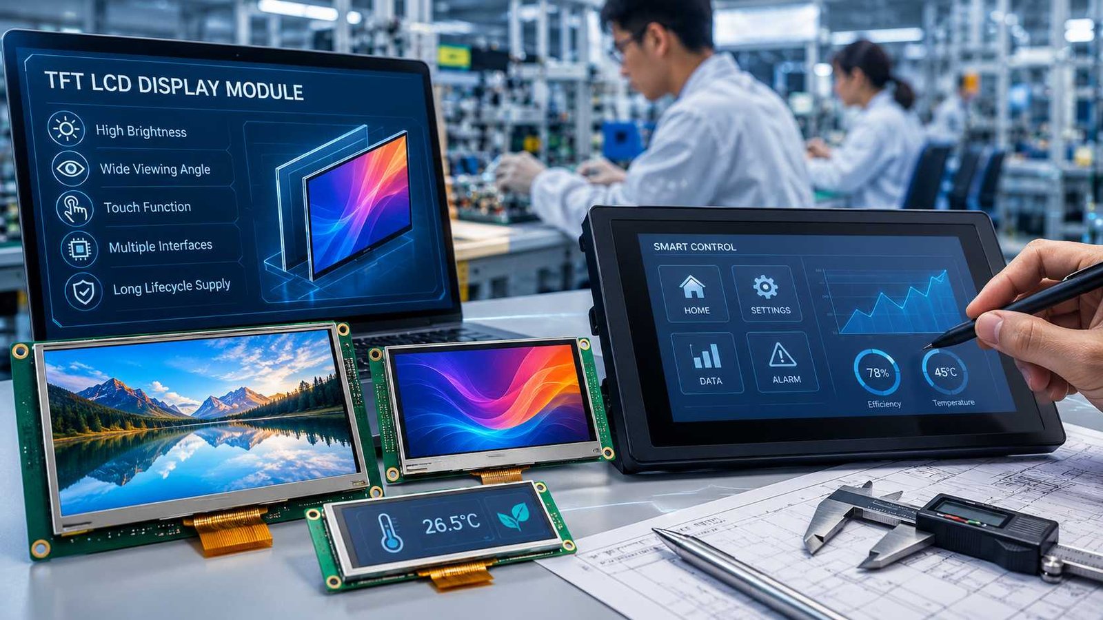 TFT LCD Display Module Manufacturer Decisions for Touch and Embedded Screens