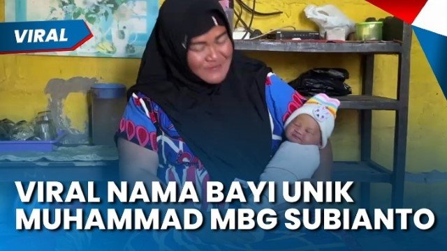 VIRAL! Bayi di Wonosobo Diberi Nama Muhammad MBG Subianto, Ternyata Ini Alasan di Balik Singkatan Uniknya
