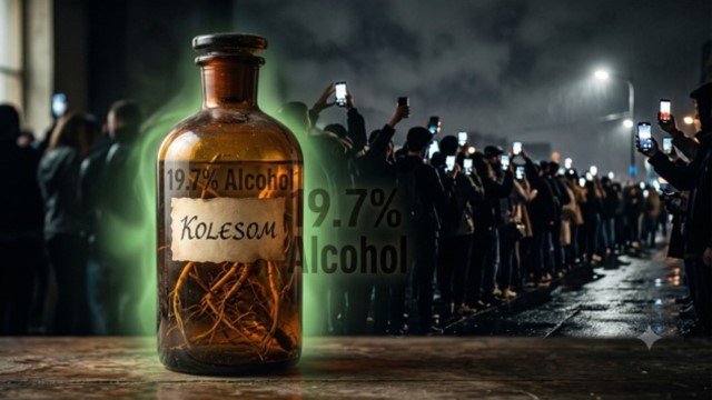 Viral Antrean Mengular! LPPOM Bongkar Kedok Minuman Kolesom Jumbo: Haram, Alkohol 19,7%