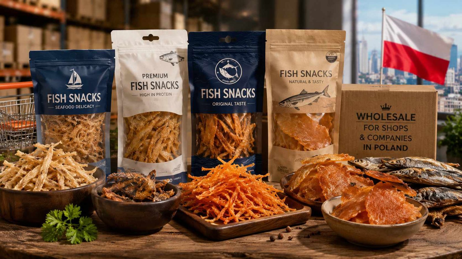 Wholesale Fish Snacks – Offer for Shops and Companies in Poland