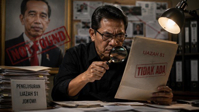 'Akhirnya Dapat Disimpulkan Ijazah S1 Jokowi Tidak Ada'