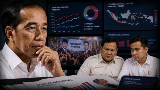 Analisis Politik Jokowi Pintar Membaca Survei, Kini Rutin Pantau Pergerakan Prabowo-Gibran!