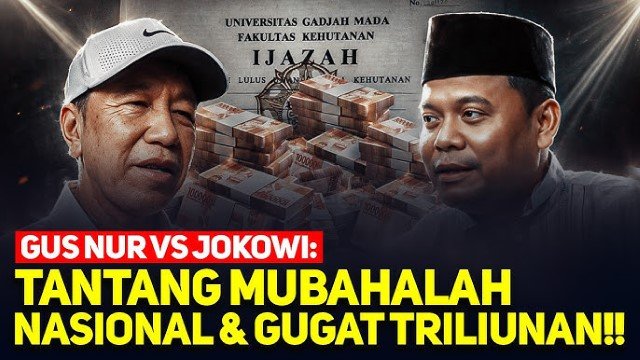 Babak Baru Gaduh Ijazah Gus Nur Layangkan Gugatan Triliunan Rupiah, Bakal Seret Jokowi ke Pengadilan!