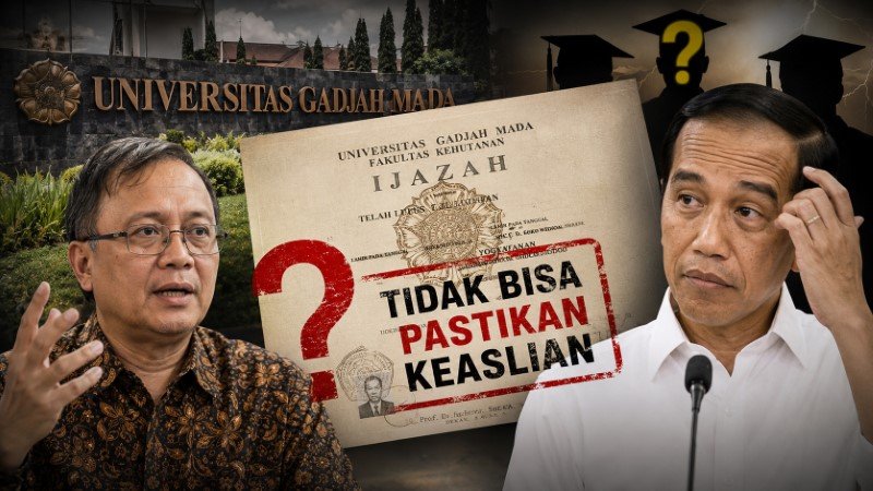 Babak Baru Polemik Ijazah! UGM Akhirnya Akui Tak Bisa Pastikan 'Keaslian' Dokumen Jokowi Yang Beredar