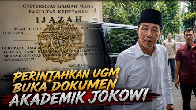 Banding Ditolak, 7 Dokumen Terkait Ijazah Jokowi Ini Wajib Dibuka ke Publik!