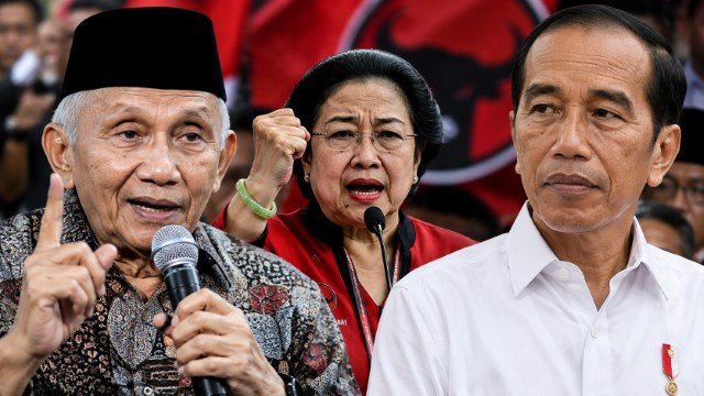 Berikan Dukungan! Amien Rais Puji Langkah PDIP 'Kritisi' Jokowi Terkait Polemik Ijazah