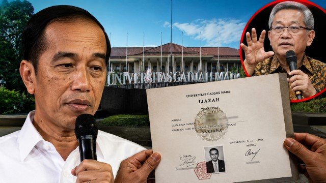 Bikin Publik Melongo! Sebut Ijazah Fisik Jokowi Cuma Selembar Kertas, UGM Ogah Ikut Campur